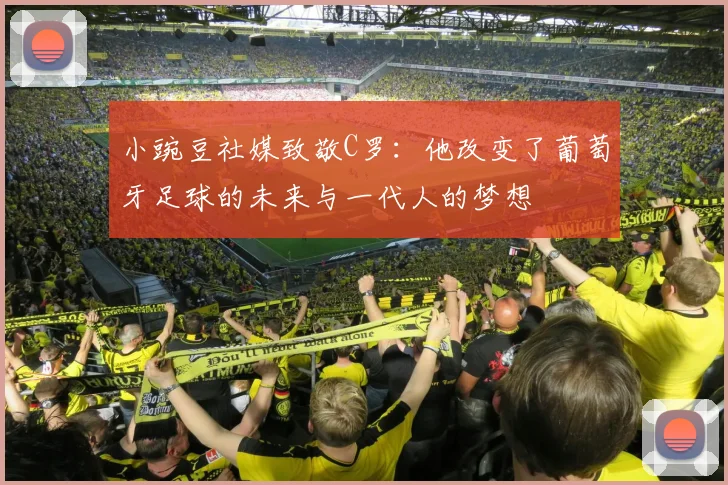 小豌豆社媒致敬C罗：他改变了葡萄牙足球的未来与一代人的梦想